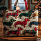 Long Pup Quilted Tote Bag GFTOYC2490